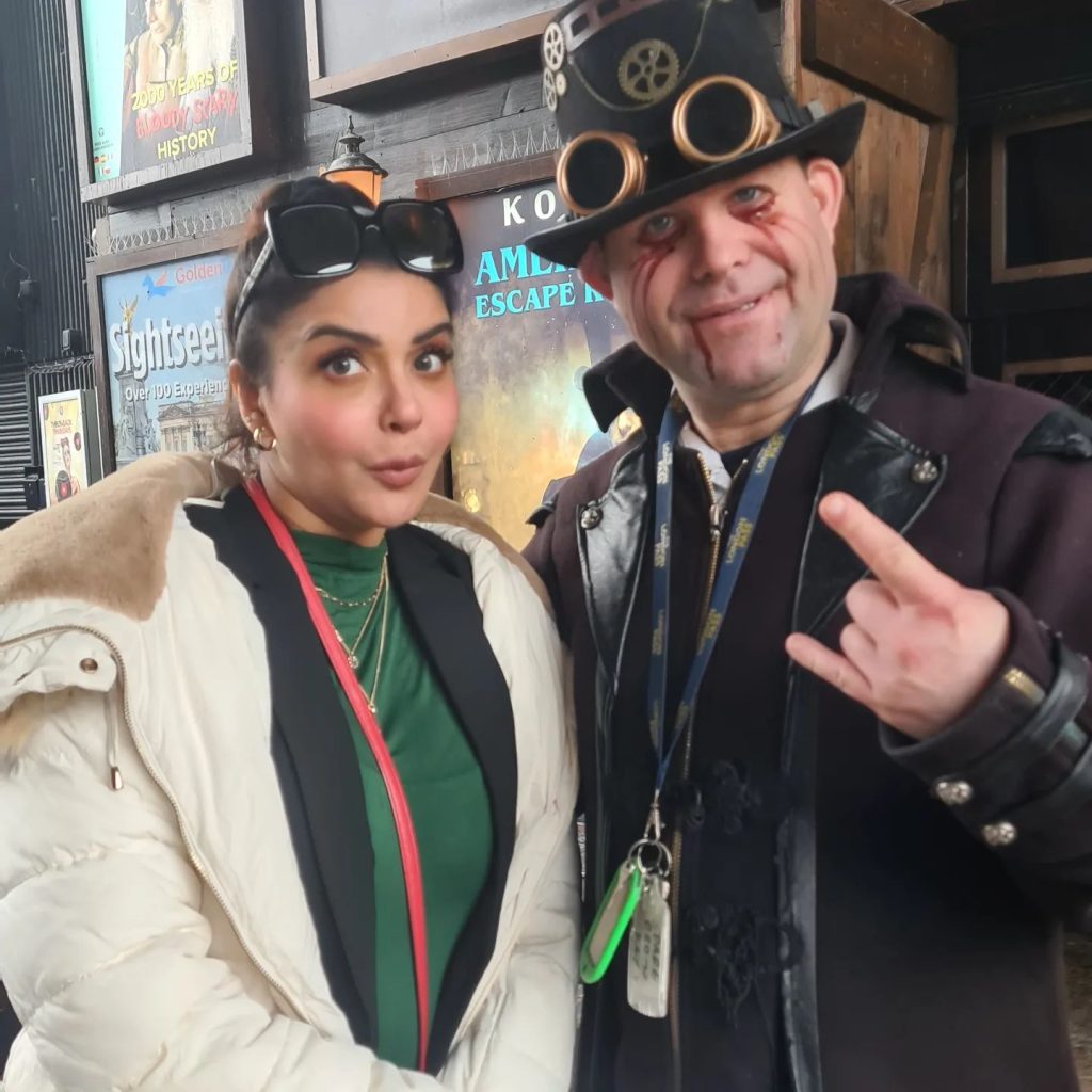 Nida Yasir And Yasir Nawaz's Bewitching Clicks From UK