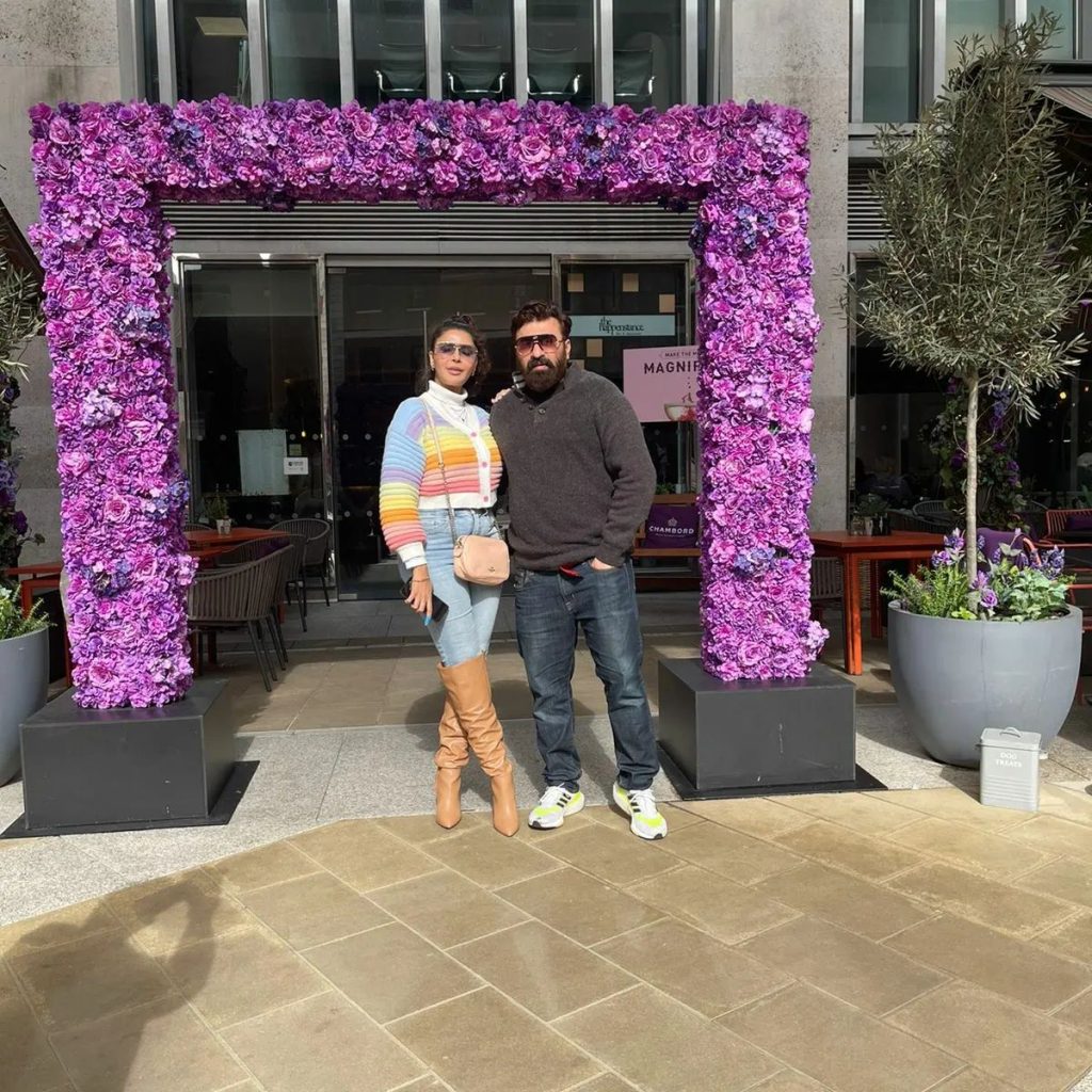 Nida Yasir And Yasir Nawaz's Bewitching Clicks From UK