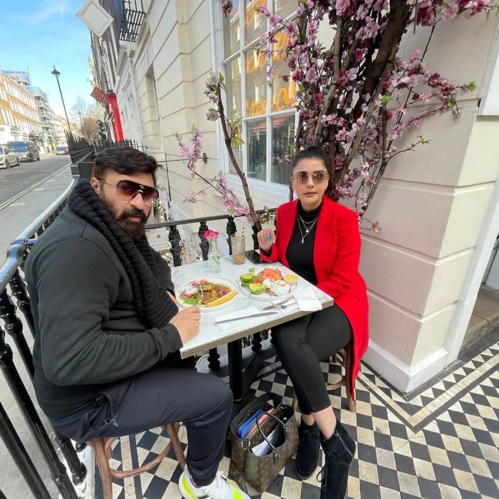 Nida Yasir And Yasir Nawaz's Bewitching Clicks From UK