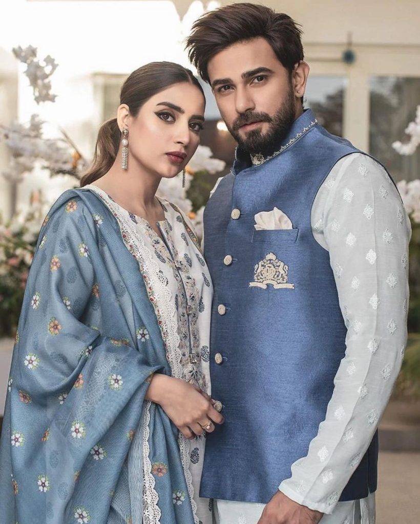 Saboor Aly And Ali Ansari's First Photoshoot Post Marriage
