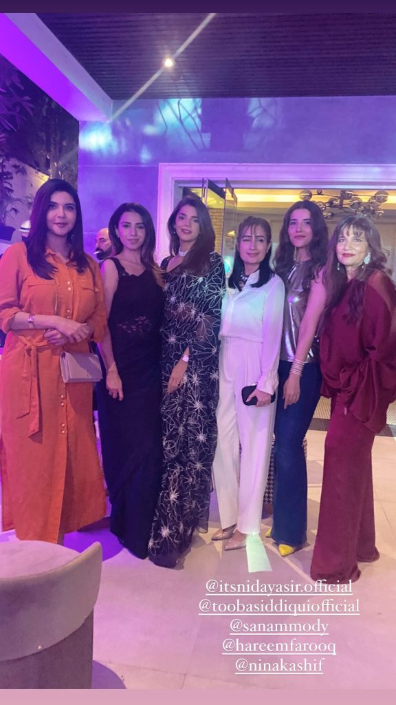 Salman Iqbal's Star-Studded Dinner Party