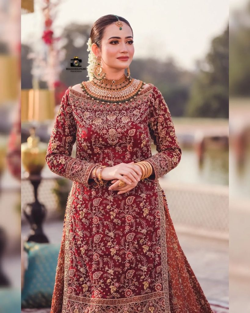 Sana Javed Flaunts Royalty In Her Latest Bridal Shoot