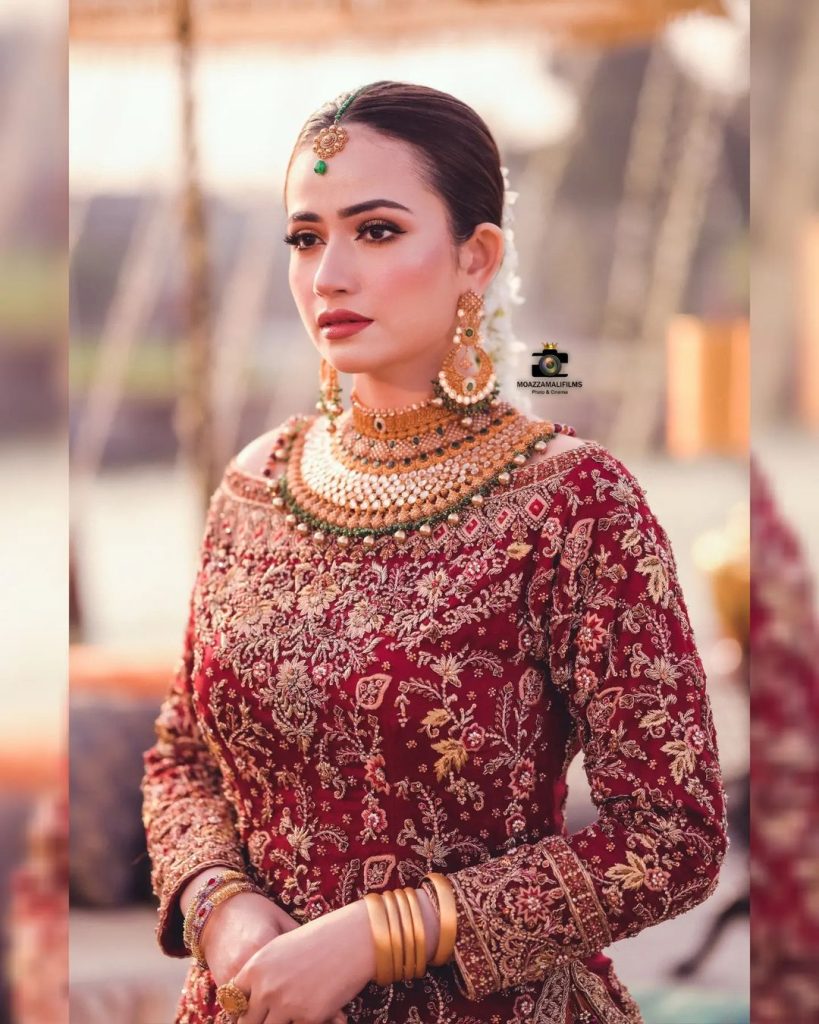 Sana Javed Flaunts Royalty In Her Latest Bridal Shoot