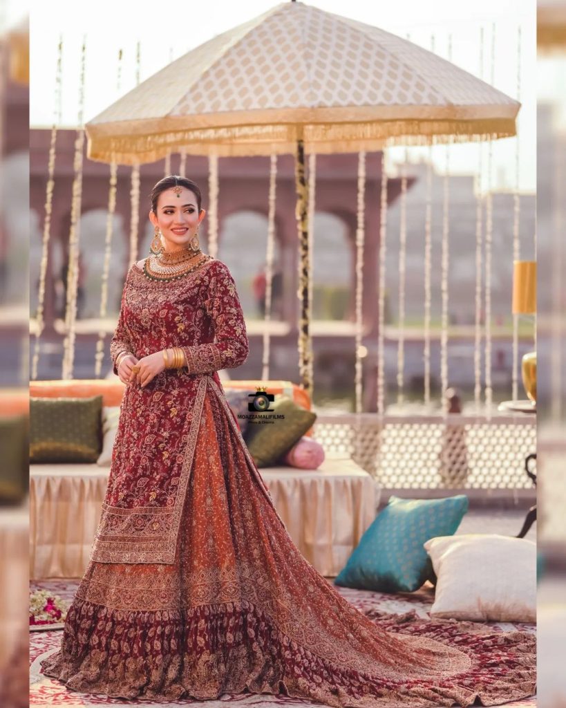 Sana Javed Flaunts Royalty In Her Latest Bridal Shoot