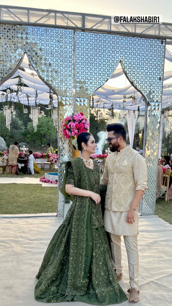 Alluring Pictures From Sarah Khan's Sister's Wedding