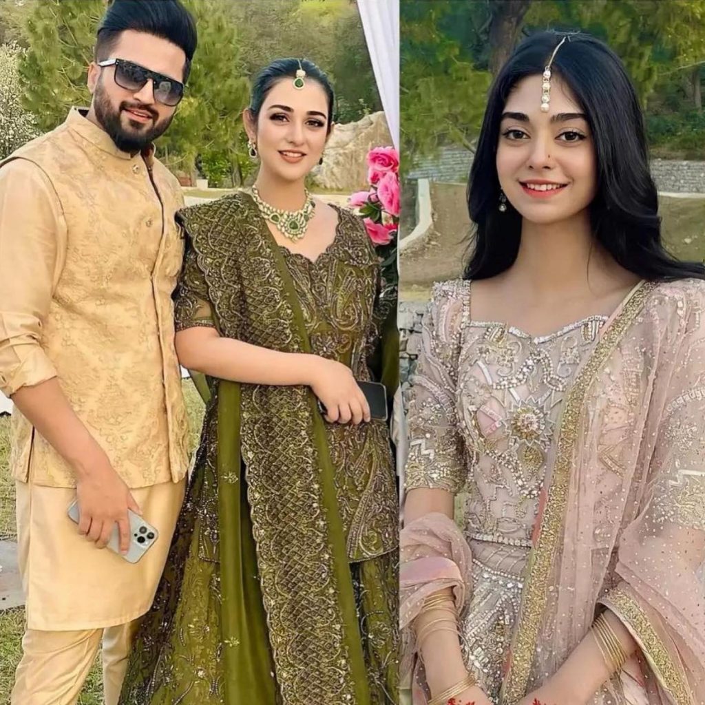 Alluring Pictures From Sarah Khan's Sister's Wedding