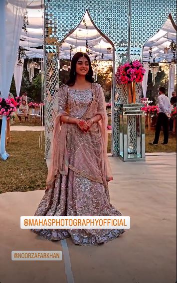 Alluring Pictures From Sarah Khan's Sister's Wedding