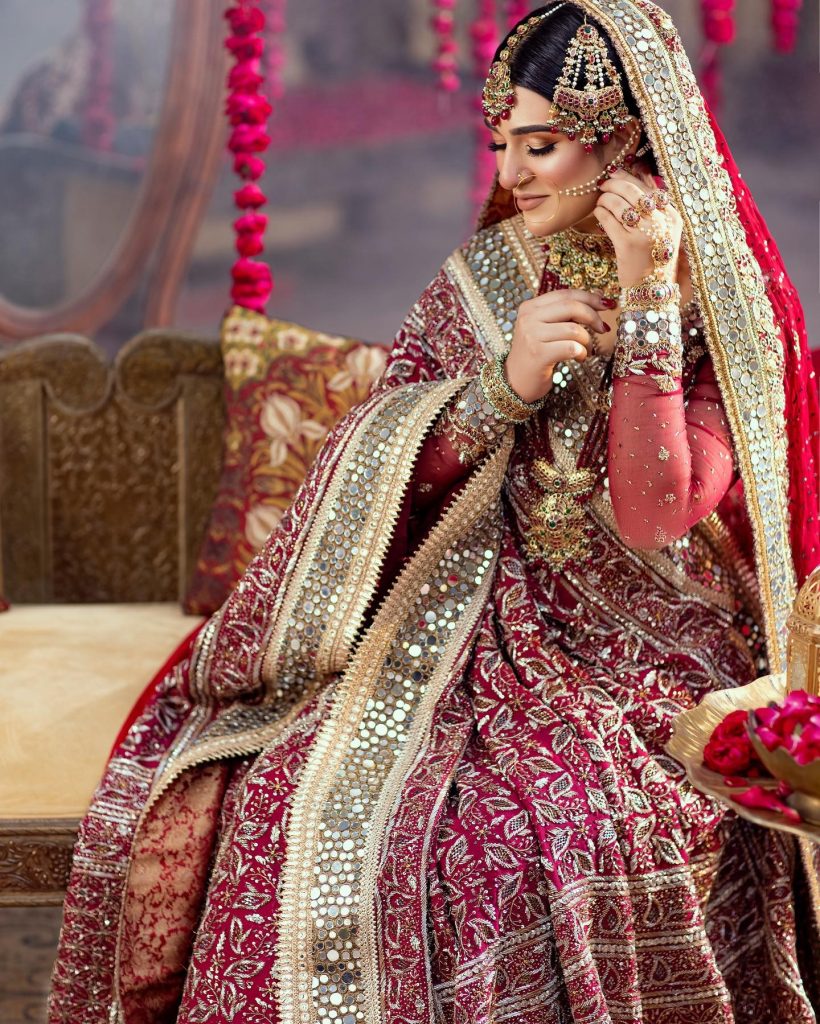 Sarah Khan Nails Elegance In Her Latest Bridal Shoot