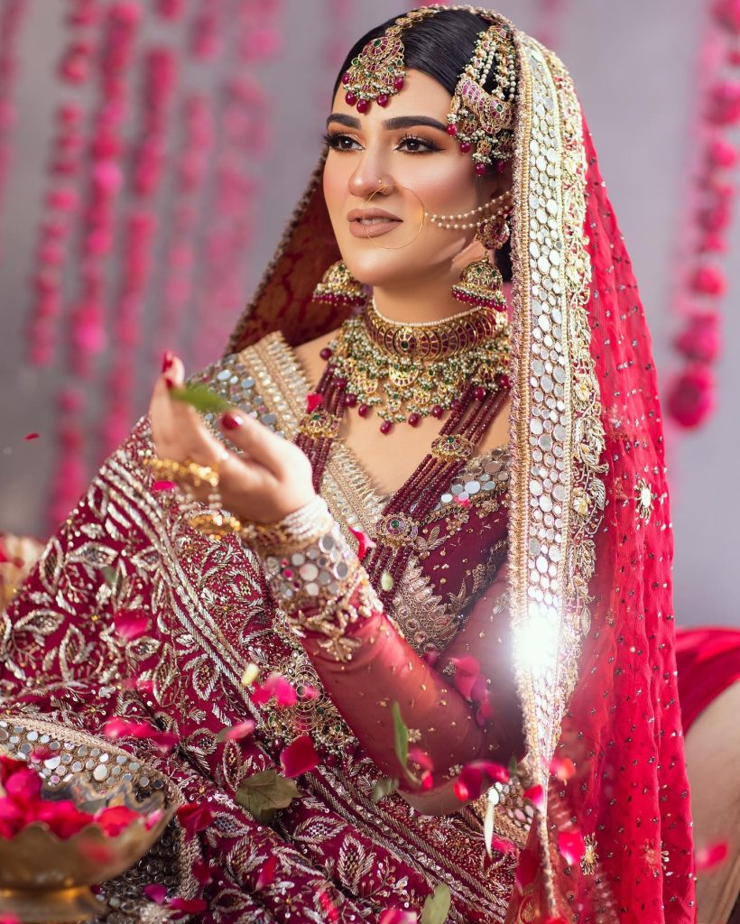 Sarah Khan Nails Elegance In Her Latest Bridal Shoot