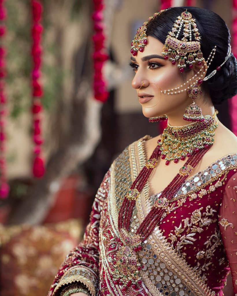 Sarah Khan Nails Elegance In Her Latest Bridal Shoot