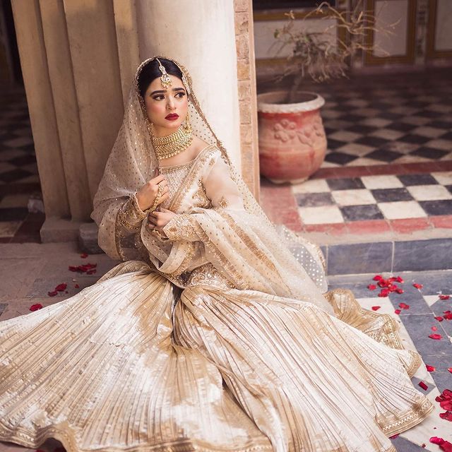 Actress Sehar Khan Flaunts Elegance In Her Latest Bridal Shoot