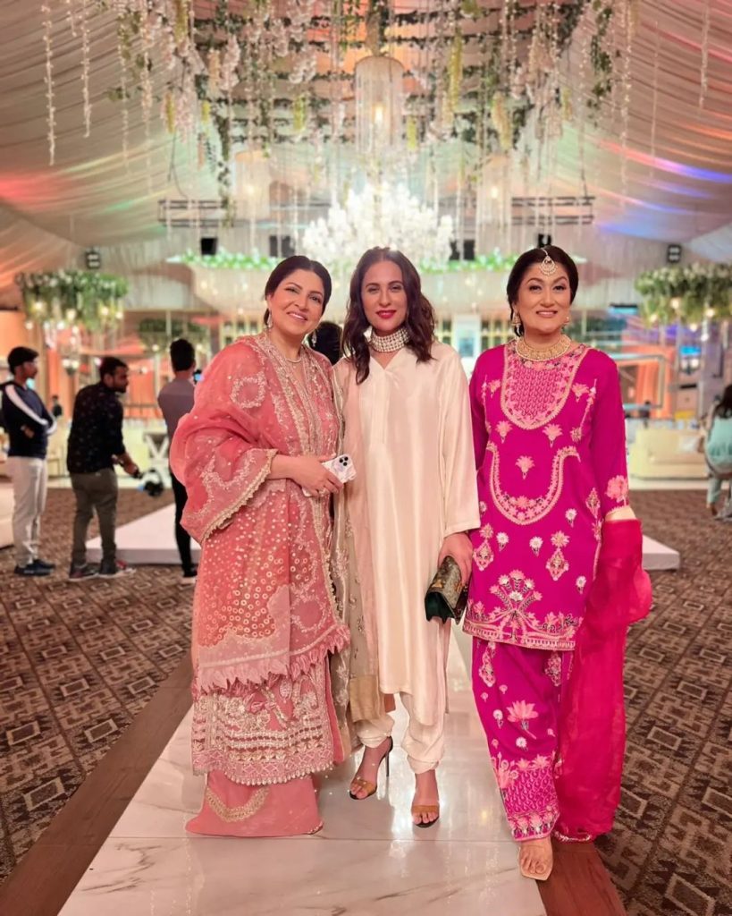 Star-Studded Wedding Of Shagufta Ejaz's Daughter