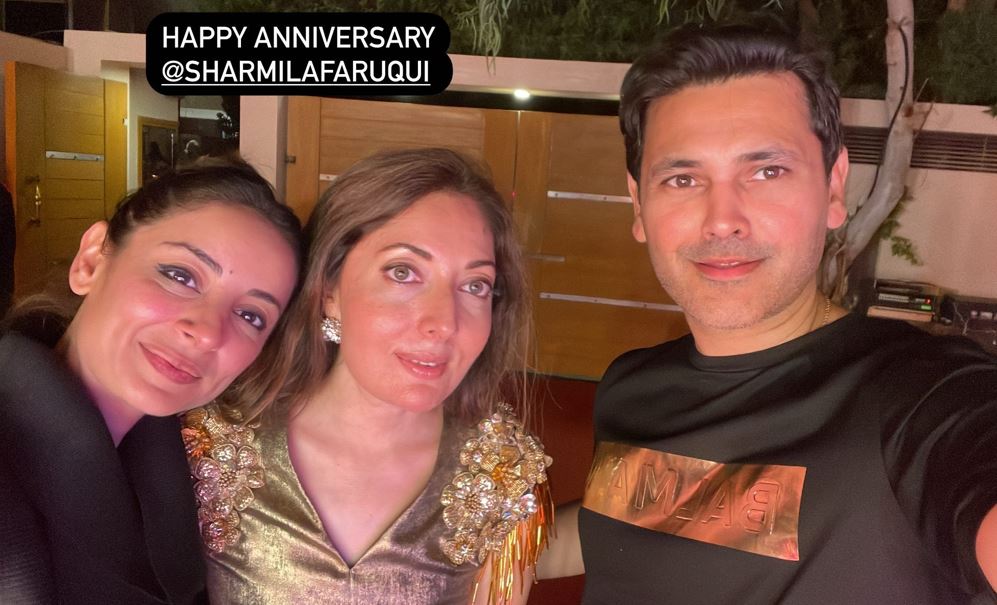 Celebrities Spotted At Sharmila Faruqui's Anniversary Dinner