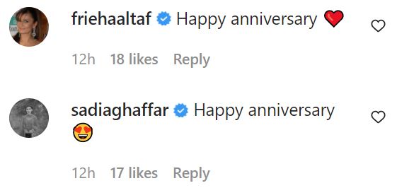 Producer Shazia Wajahat Extends A Lovely Anniversary Wish To Husband