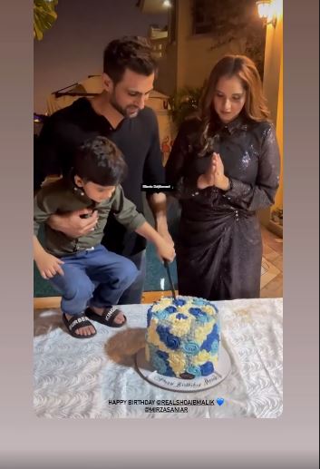 Shoaib Malik's Intimate Birthday Celebration