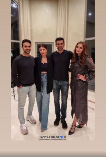 Shoaib Malik's Intimate Birthday Celebration