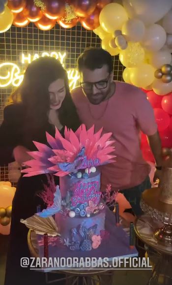 Zara Noor Abbas's Birthday Bash - Beautiful Pictures