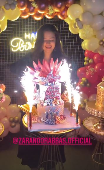 Zara Noor Abbas's Birthday Bash - Beautiful Pictures