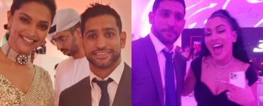 Boxer Amir Khan Spotted With International Celebrities At Times 100 Night