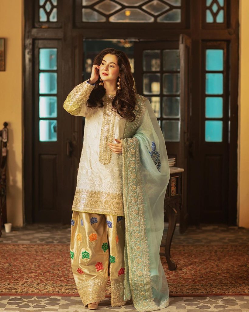 Samina Peezada And Hania Aamir Shine In Ali Xeeshan's Eid Edit