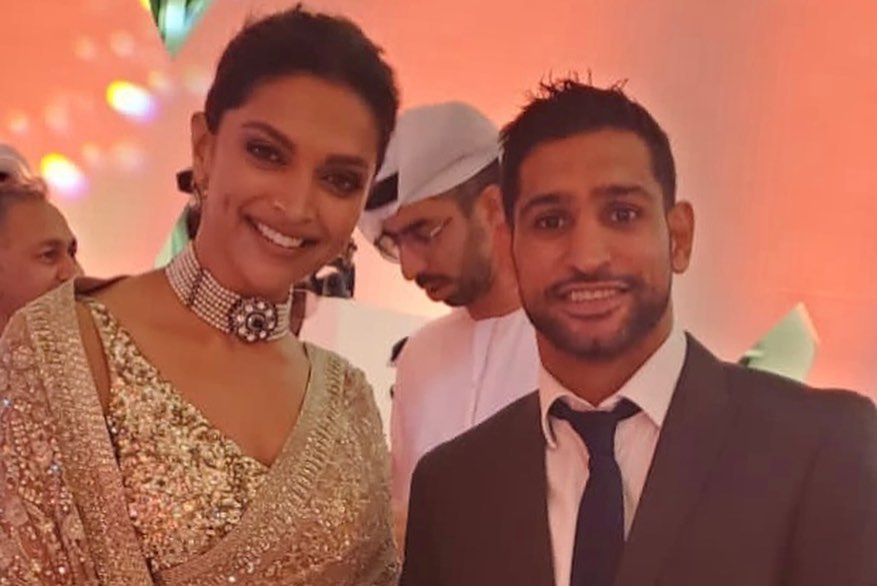 Boxer Amir Khan Spotted With International Celebrities At Times 100 Night