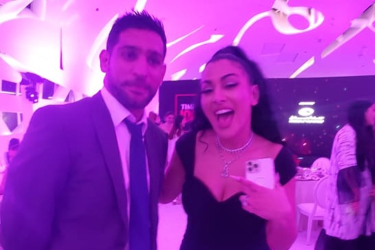 Boxer Amir Khan Spotted With International Celebrities At Times 100 Night