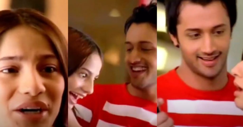 Old Viral Clip Featuring Atif Aslam And Neelam Muneer Makes Fans Laugh