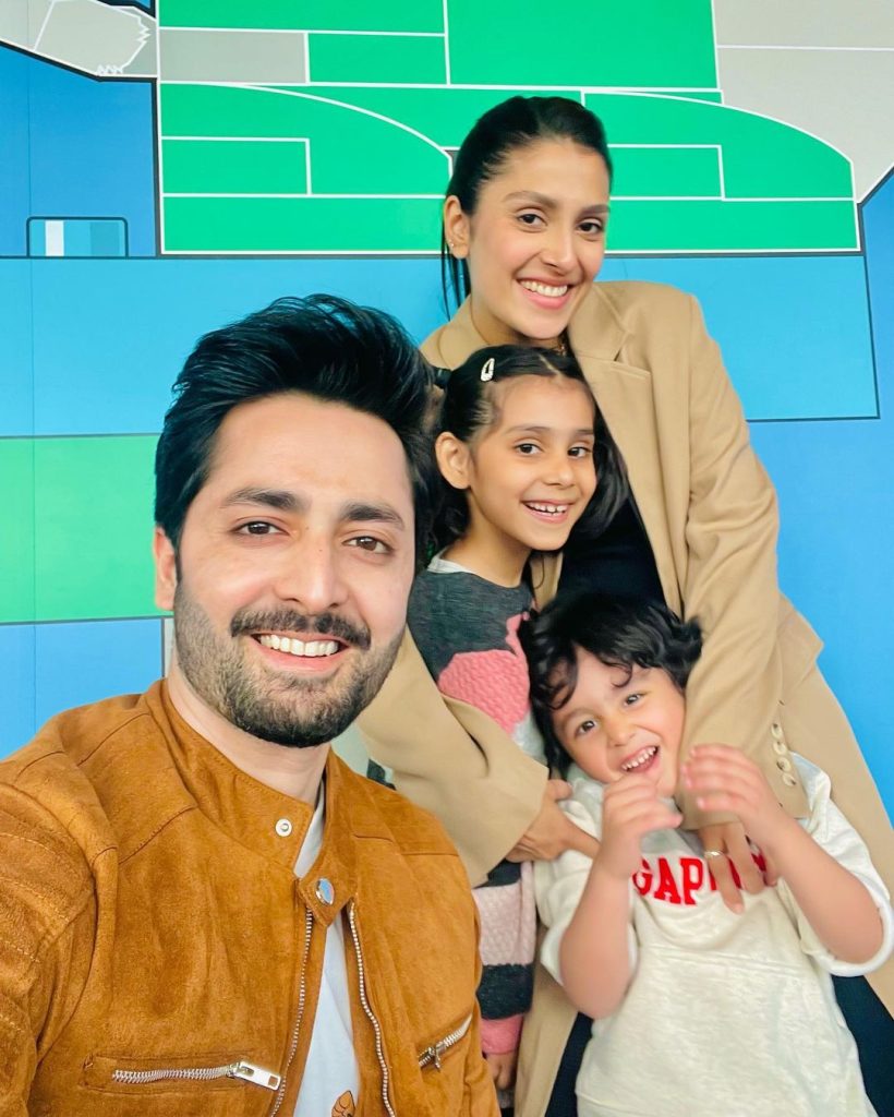 Ayeza Khan And Danish Taimoor Enjoy Family Time At Legoland