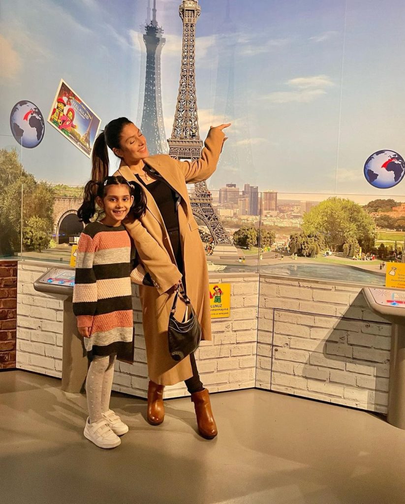 Ayeza Khan And Danish Taimoor Enjoy Family Time At Legoland