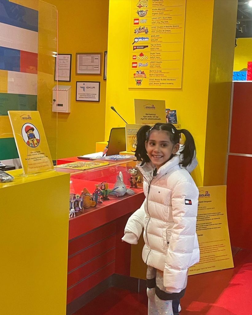 Ayeza Khan And Danish Taimoor Enjoy Family Time At Legoland