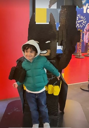 Ayeza Khan And Danish Taimoor Enjoy Family Time At Legoland