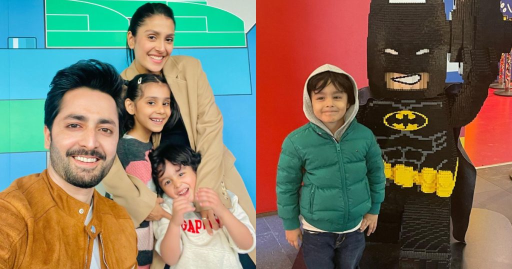 Ayeza Khan And Danish Taimoor Enjoy Family Time At Legoland