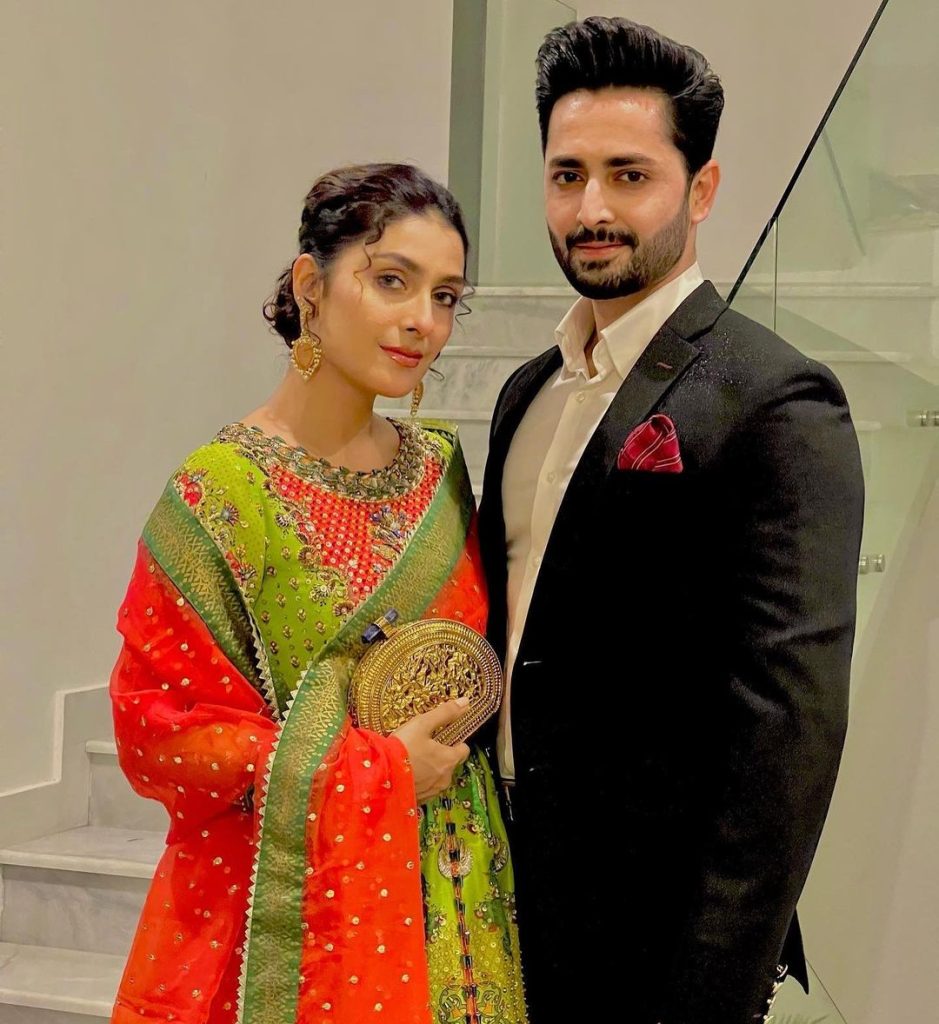 Ayeza Danish And Danish Taimoor Out And About Last Night
