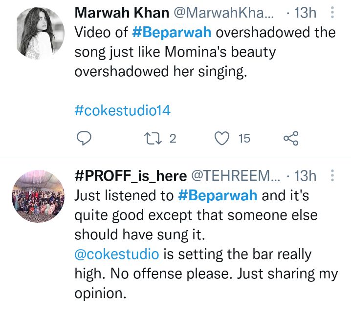 Momina Mustehsan's Coke Studio Track Receives Mixed Response