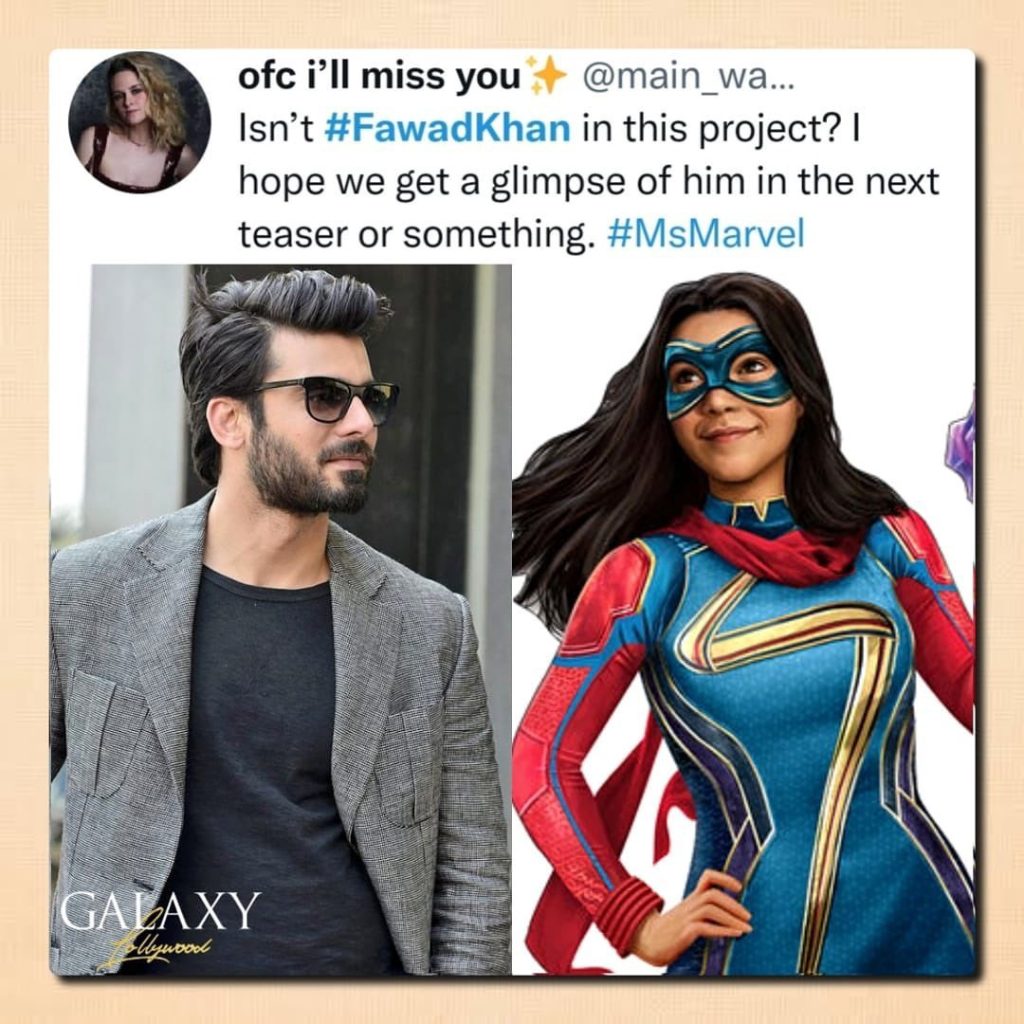 Public Debate on Fawad Khan's Absence From Ms Marvel Trailer