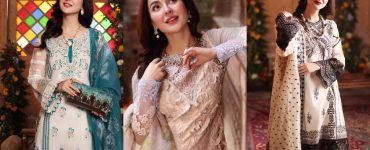 Hania Aamir Is A Stunner In Sable Vogue Lawn Collection 2022