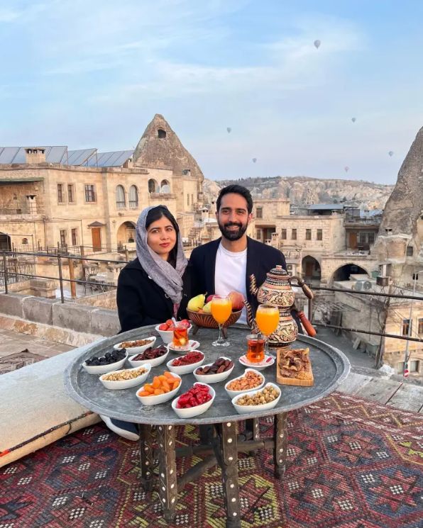 Malala Yousafzai And Husband Asser Malik Vacationing In Turkey And Dubai