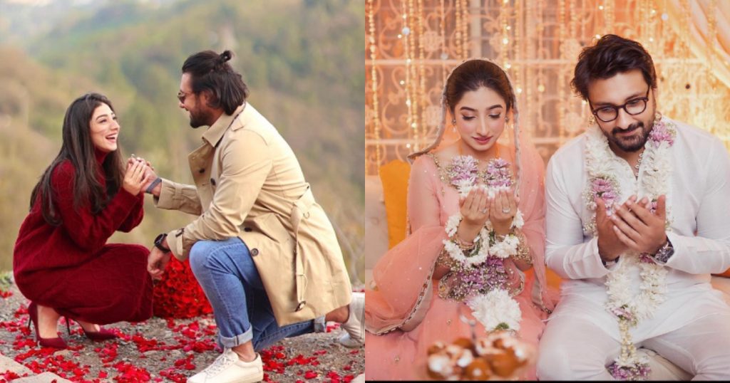 Mariyam Nafees Trolled For Proposal Shoot After Baat Pakki