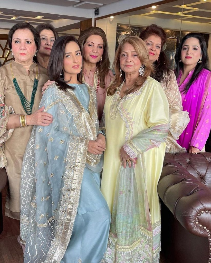 Momal Sheikh With Her Beautiful Family