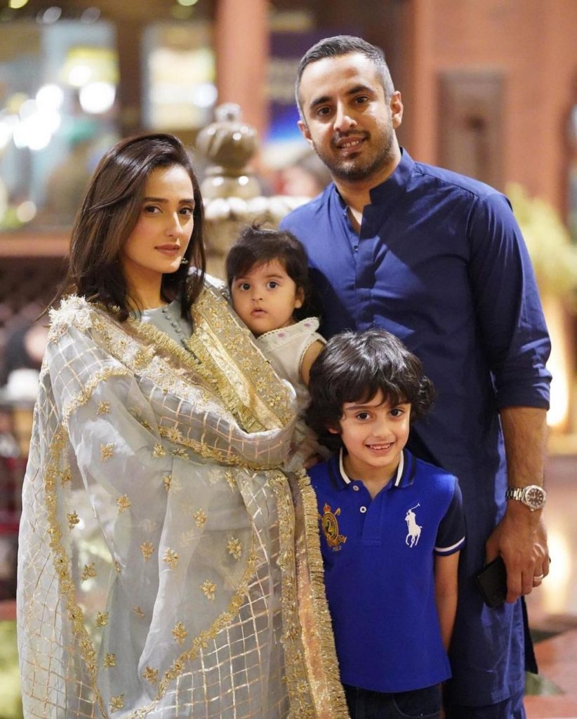 Momal Sheikh With Her Beautiful Family
