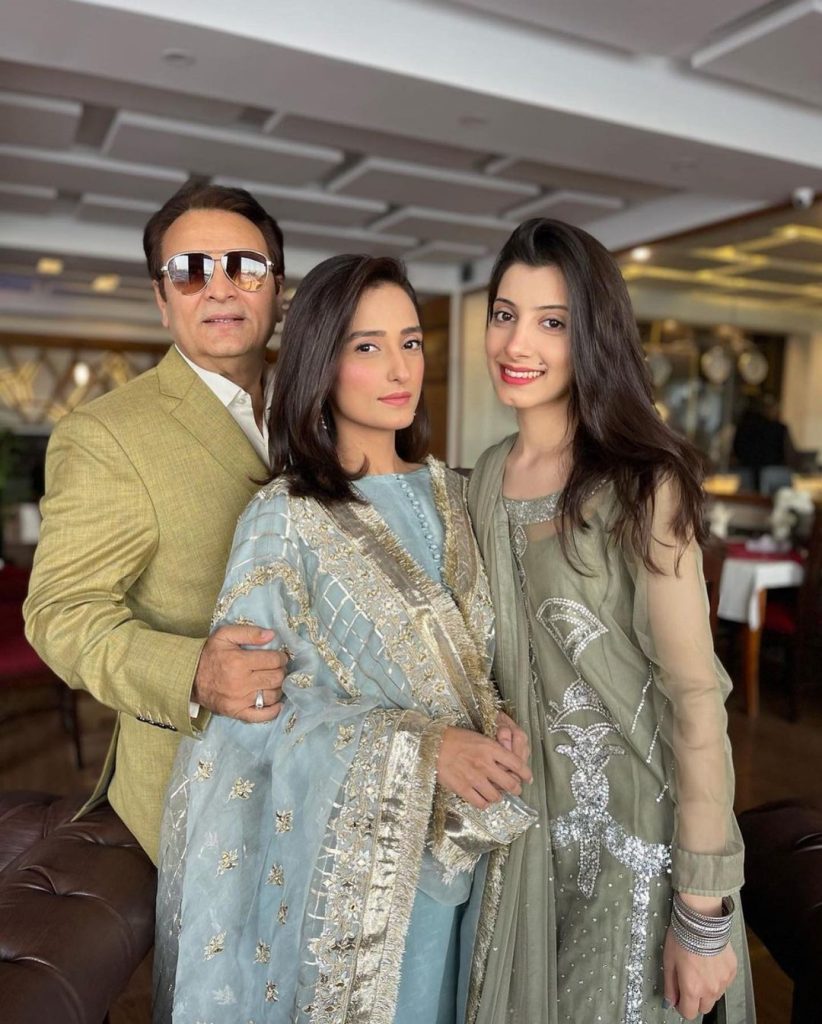 Momal Sheikh With Her Beautiful Family