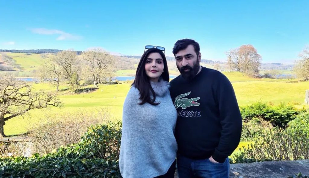 Nida Yasir Vacationing In UK with Husband Yasir Nawaz