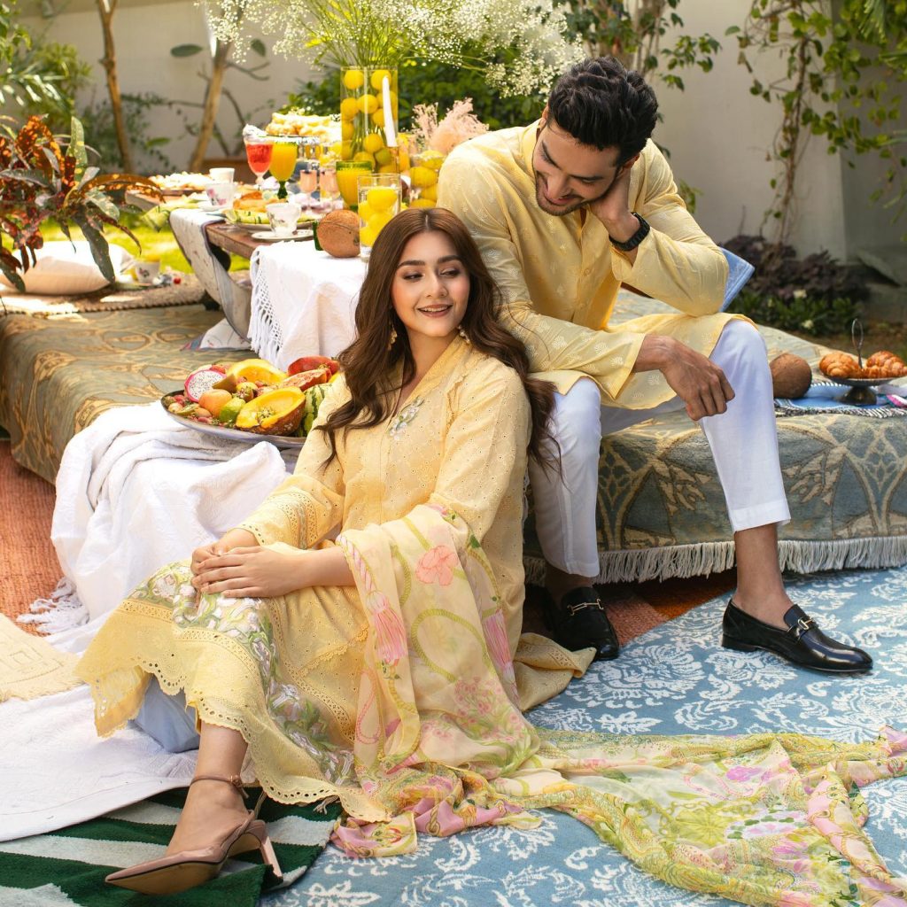 Dur e Fishan And Saba Hameed Give Pure Family Vibes In Latest Shoot