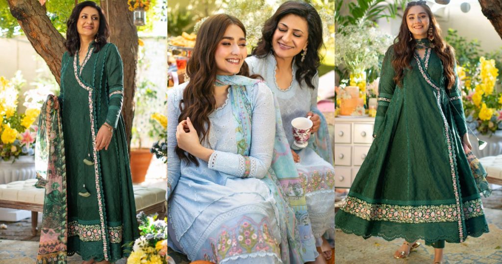 Dur e Fishan And Saba Hameed Give Pure Family Vibes In Latest Shoot