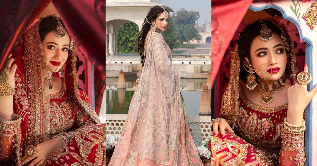 Sana Javed Looks Stunning As A Bride