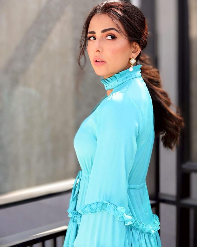Ushna Shah's Eid Outfit Criticized By Fans