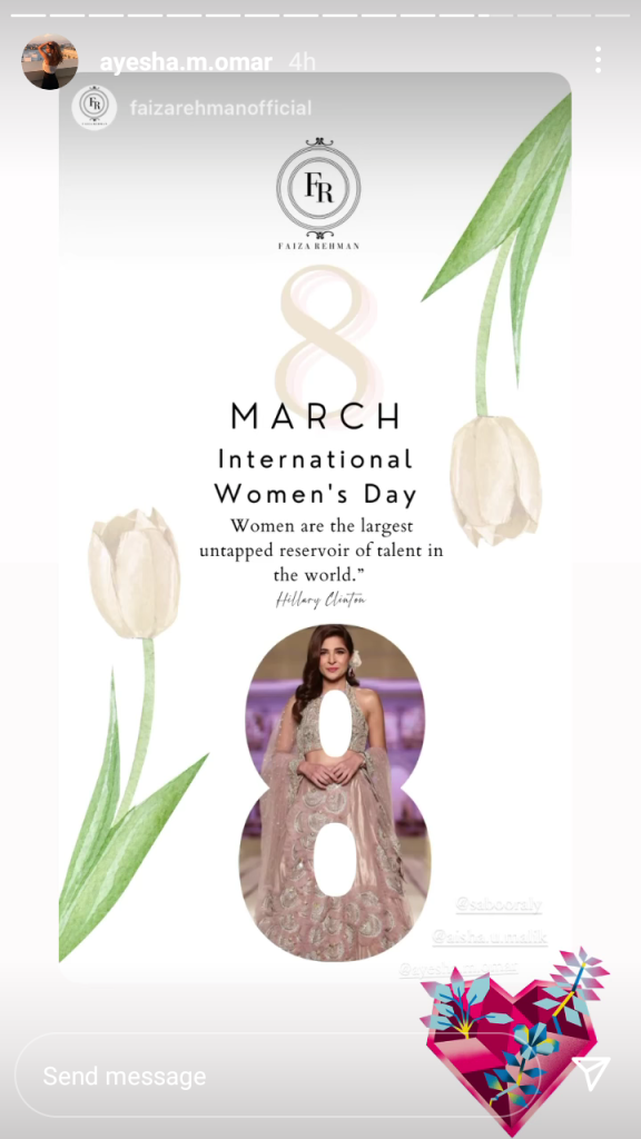 Wishes On International Women's Day From Pakistani Celebrities