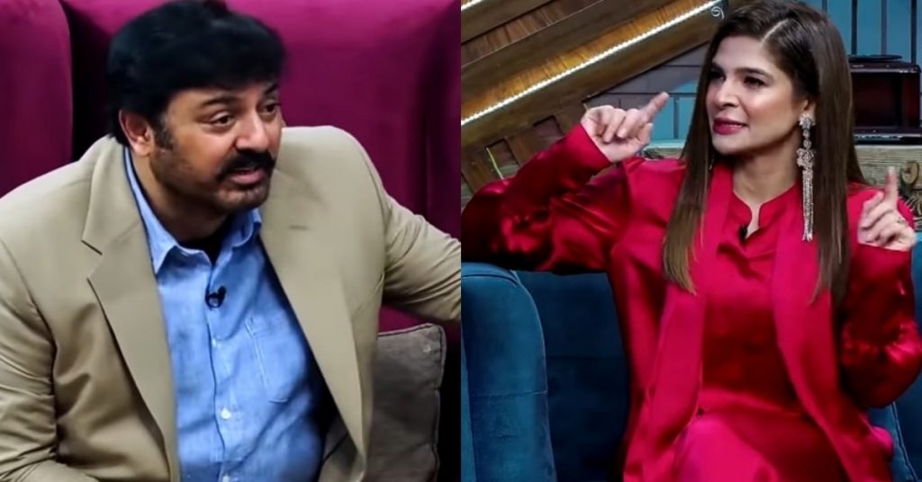 Netizens School Nauman Ijaz For His Uncomfortable Cross Questioning With Ayesha Omar