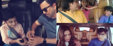 Pakistani Singers Carpool Karaoke With Kids While Having PeekFreans Cake Up
