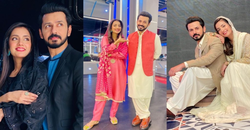 Uroosa Qureshi and Bilal Qureshi Pictures from Ramadan Transmission